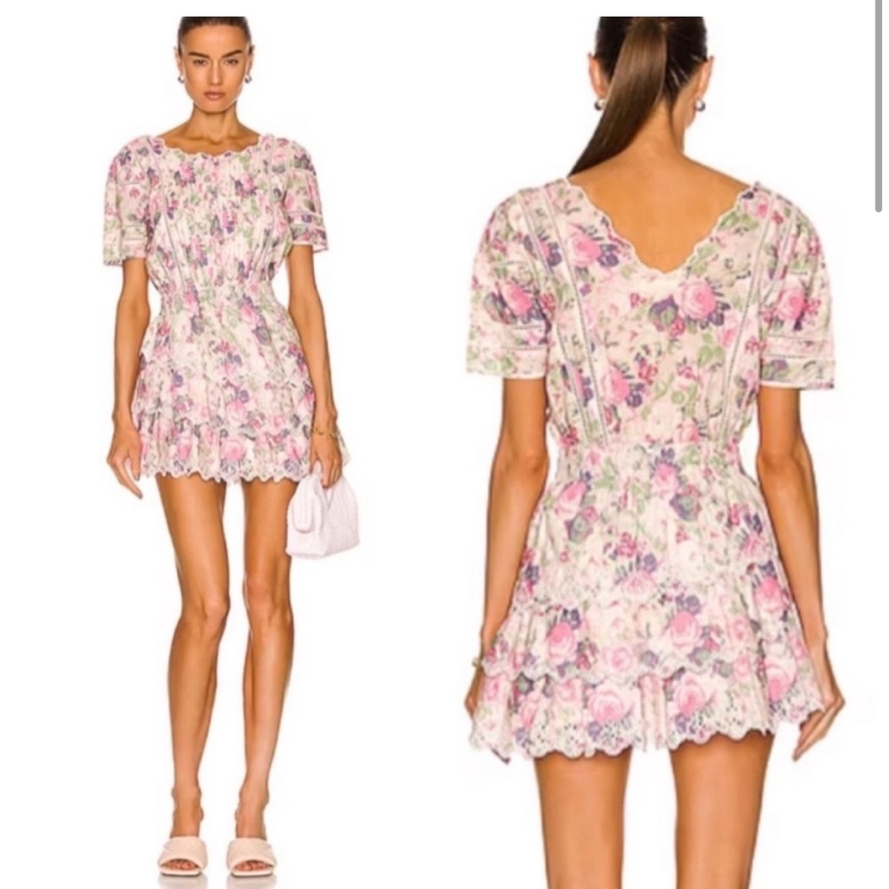 NWT Loveshackfancy mavis dress